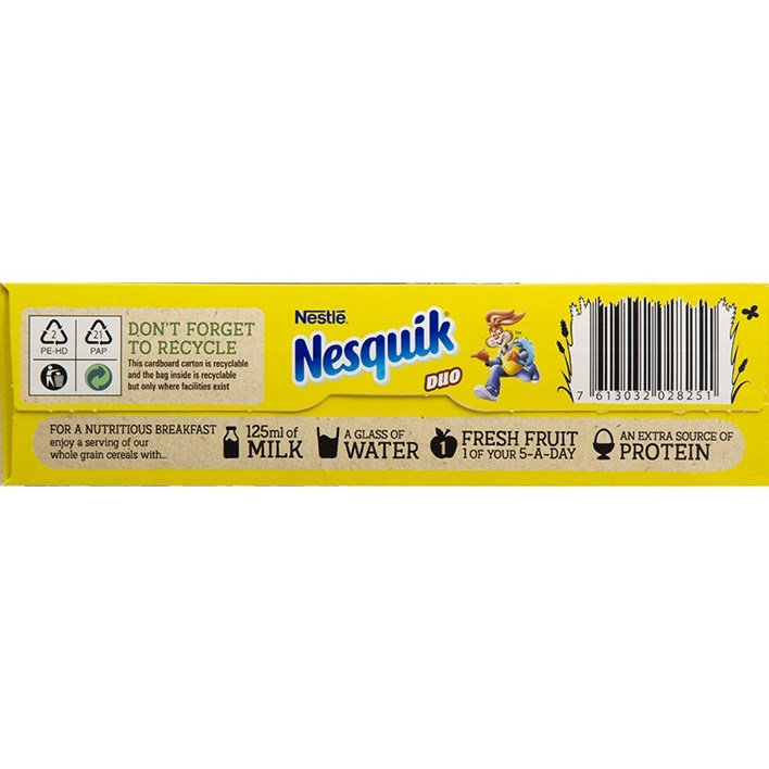 PAHULJICE NESQUIK ČOKO DUO 325G ALCA