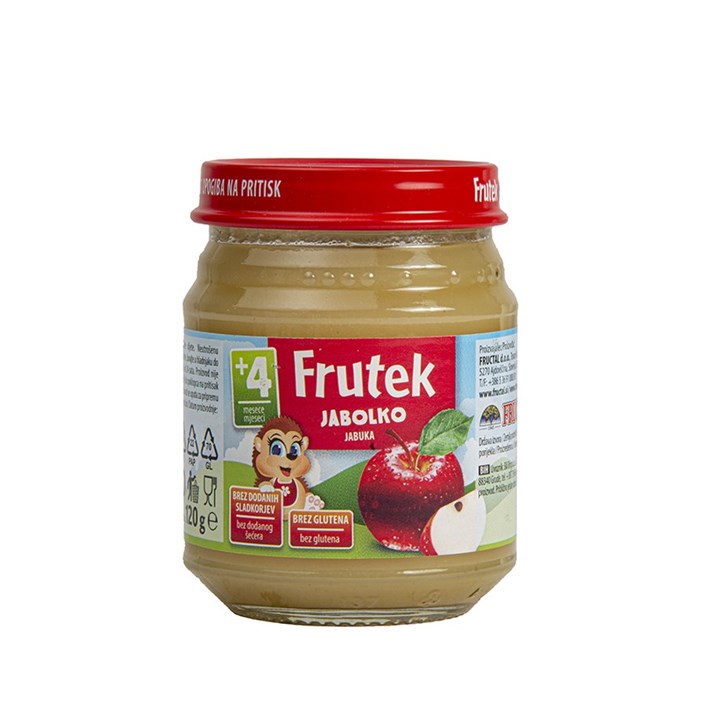 DJEČJA KAŠICA FRUTEK JABUKA 120g ALCA