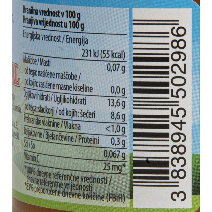 DJEČJA KAŠICA FRUTEK JABUKA MRKVA 120g ALCA