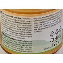 DJEČJA KAŠICA FRUTEK BIO JABUKA BRESKVA 120g ALCA