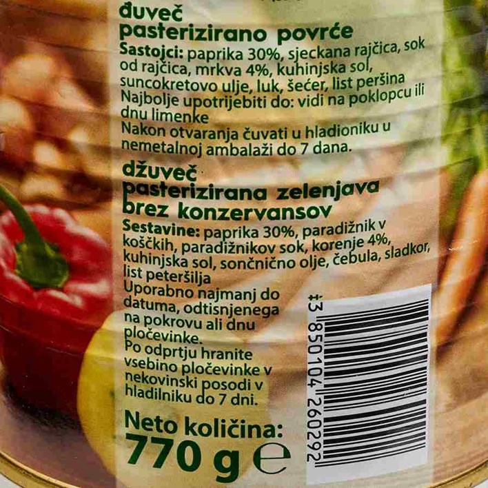 ĐUVEČ 770g PODRAVKA