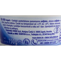 DUKAT JOGURT DUKATOS NATUR 150G