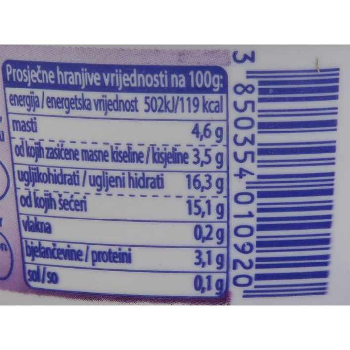 JOGURT DUKATOS CRNI RIBIZ CIMET 150G