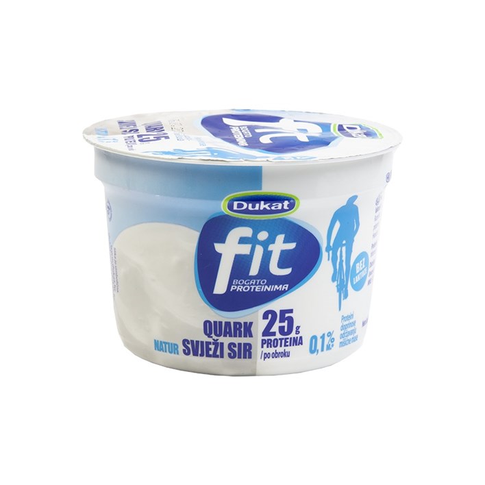 SIR FIT QUARK NATUR 250g DUKAT