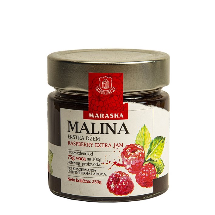 DŽEM MALINA 250g AWT