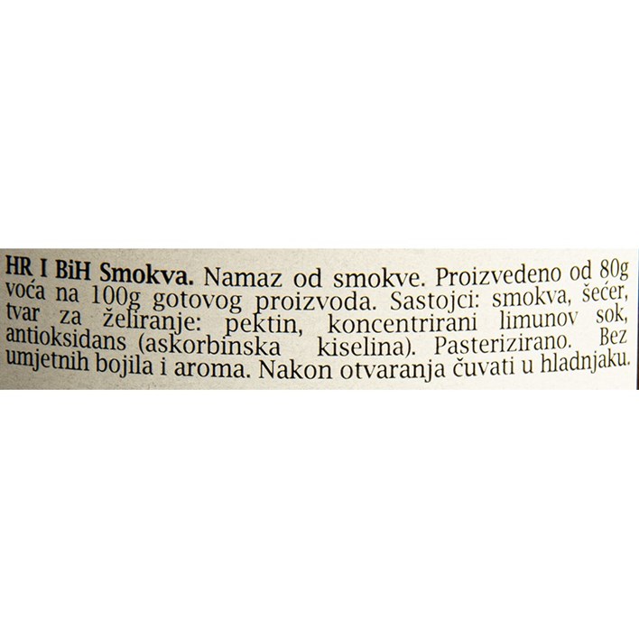 DŽEM SMOKVA 250g AWT