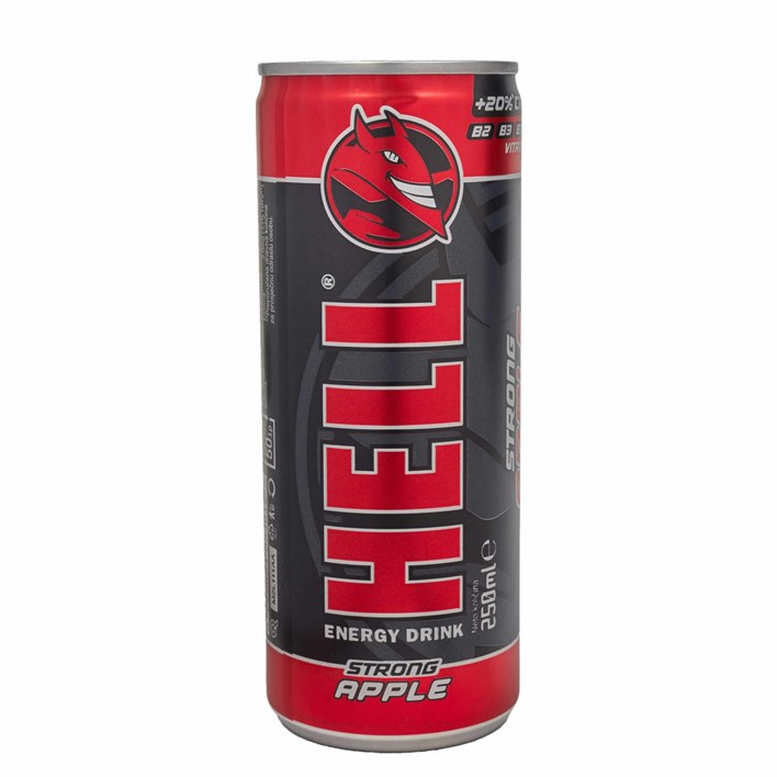 ENERGETSKI NAPITAK HELL DRINK APPLE STRONG 250ml