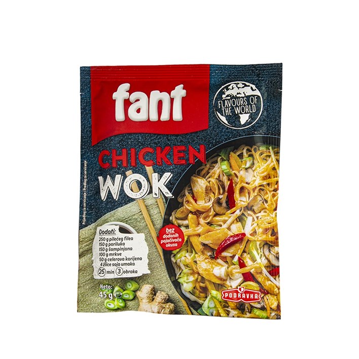 FANT CHICKEN WOK 45g PODRAVKA