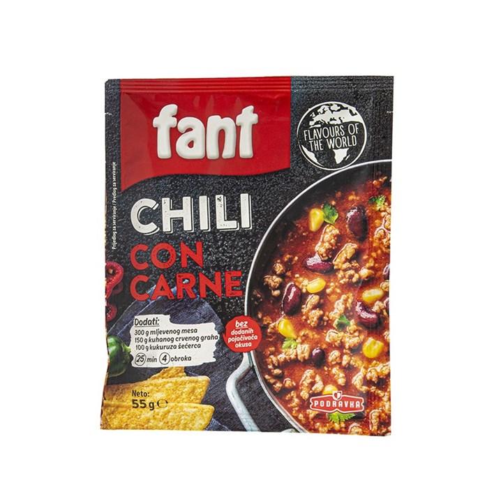 FANT CHILI CON CARNE 55g PODRAVKA