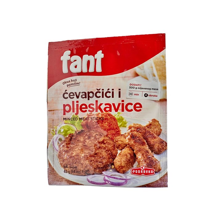 FANT ZA ČEVAPĆIĆE 40g PODRAVKA