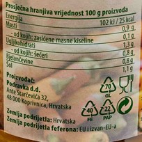 FEFERONI BLAGI 300g PODRAVKA