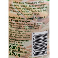 FEFERONI BLAGI 600g PODRAVKA