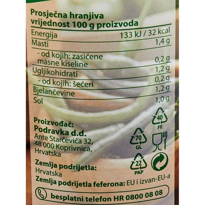 FEFERONI LJUTI 630g PODRAVKA