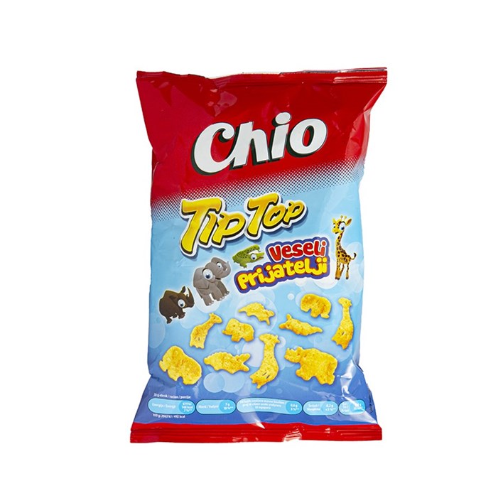 FLIPS CHIO TIP TOP VESELI PRIJATELJI 45g INTERSNACK