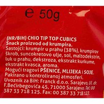 FLIPS CHIO TIP TOP CUBICS 50g FIBIS