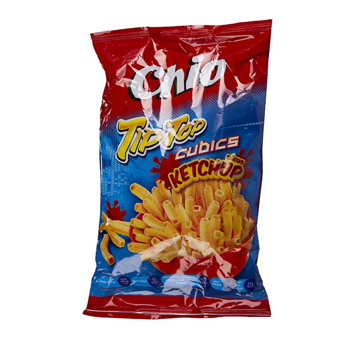 FLIPS CHIO TIP TOP KETCHUP 50g INTERSNACK