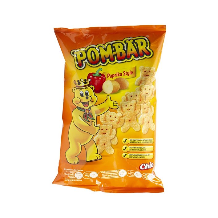 FLIPS POM-BAR PAPRIKA 50g INTERSNACK