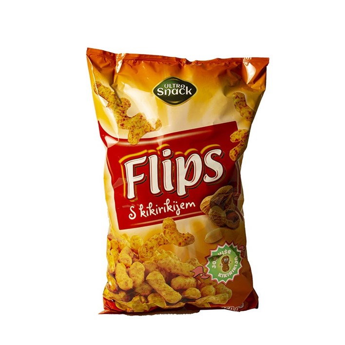 FLIPS ULTRA SNACK S KIKIRIKIJEM 150g KANAAN ULTRA