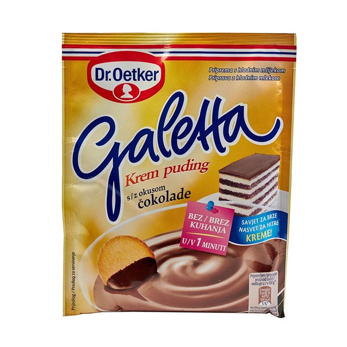 GALETTA ČOKOLADA 104g DR OETKER