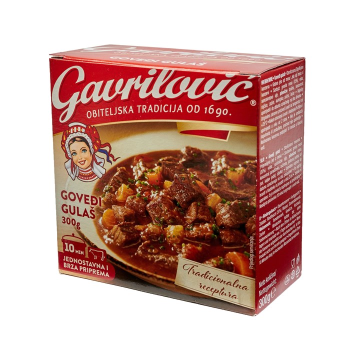 GOVEĐI GULAŠ 300g GAVRILOVIĆ