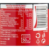 GAZIRANI SOK COCA COLA ZERO 1L PVC