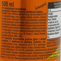 SOK GAZIRANI SCHWEPPES TANGERINA 0,5l PVC COCA COLA