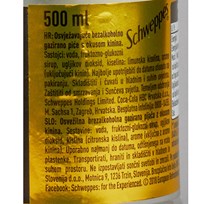 SOK GAZIRANI SCHWEPPES TONIC WATER 0,5l COCA COLA