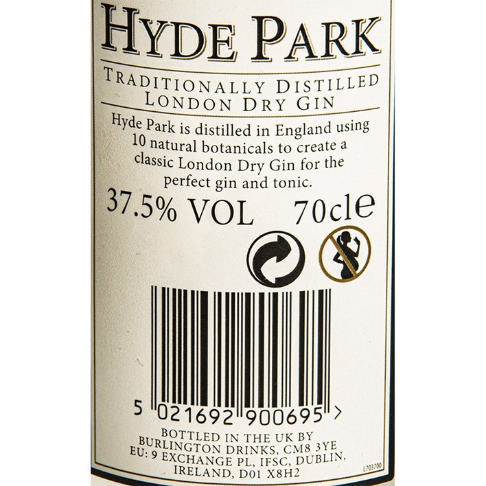 GIN HYDE PARK 0,7l DOMAK