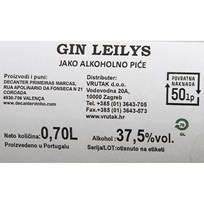 GIN LEILYS LONDON DRY 0,7l VRUTAK