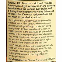 GIN OLD TOM LANGLEYS 0,7l VRUTAK