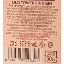 GIN OLD TOWER PINK 0,7l PREHRANA