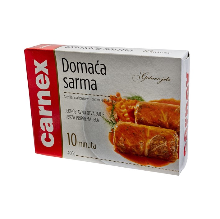 GOTOVO JELO DOMAĆA SARMA 400g CARNEX