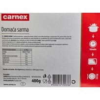 GOTOVO JELO DOMAĆA SARMA 400g CARNEX