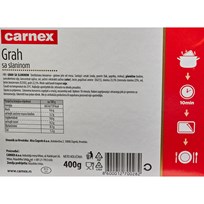 GOTOVO JELO GRAH SA SLANINOM CARNEX 400g ALCA