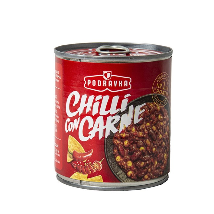 GOTOVO JELO CHILLI CON CARNE 300g PODRAVKA