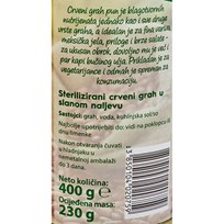 GRAH CRVENI 400g LIMENKA PODRAVKA