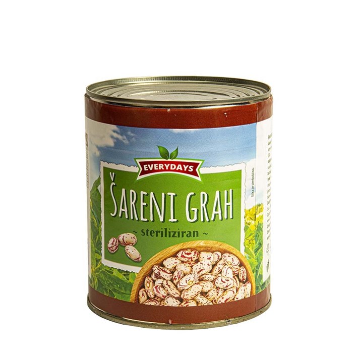 GRAH EVERYDAYS ŠARENI 800g TOP KAN