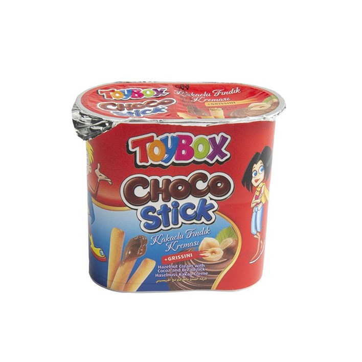 GRICKALICE TOYBOX CHOCO STICKS 56g HURIKAN