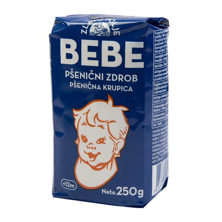 GRIZ PŠENIČNI ZLATNO POLJE BEBE 250g PODRAVKA