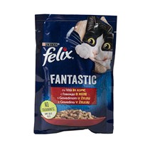 HRANA FELIX FANTASTIC GOVEDINA 85g ALCA