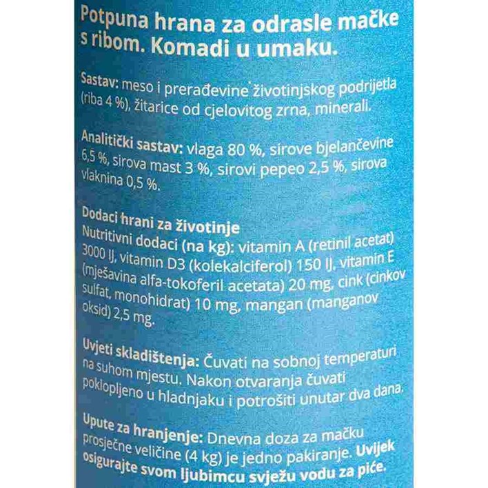 HRANA ZA MAČKE RIBA 415g TOP KAN ULTRA