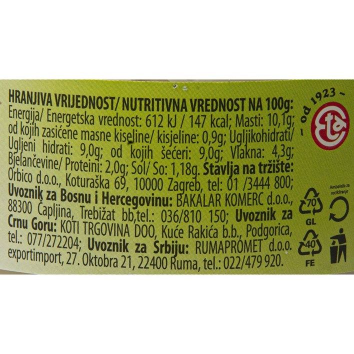 HREN DELIKATESNI NATURETA 190g ORBICO