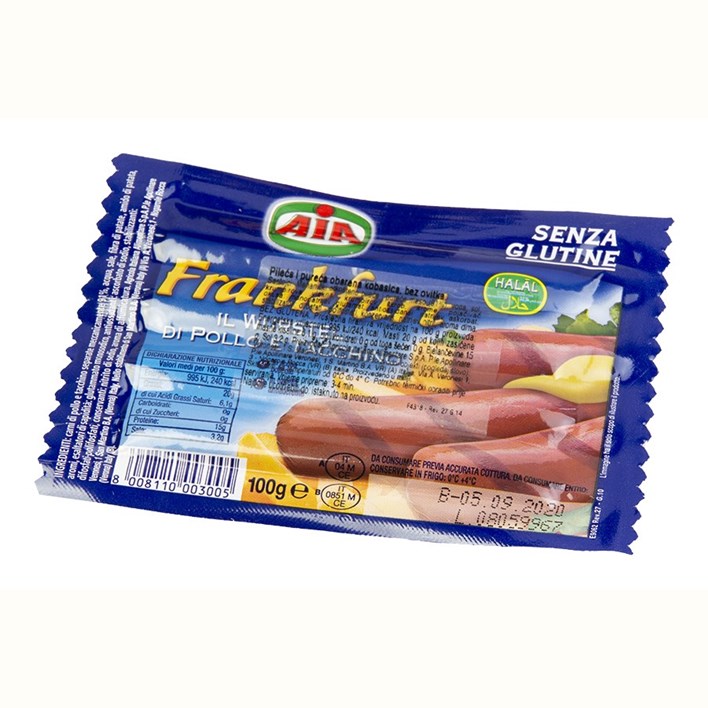 HRENOVKE FRANKFURTER 100G