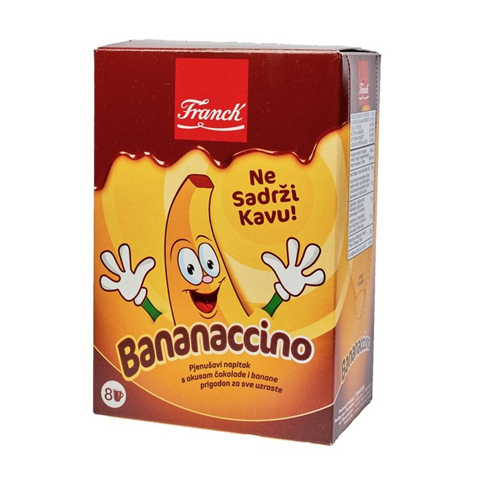 INSTANT CAPPUCCINO BANANACCINO 160g FRANCK