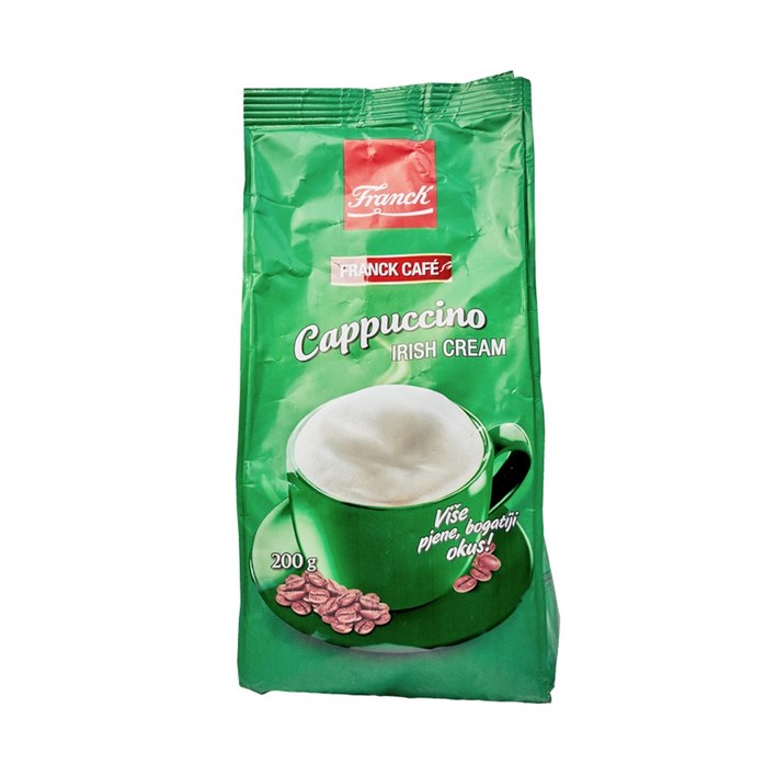 INSTANT CAPPUCCINO IRISH 200g FRANCK