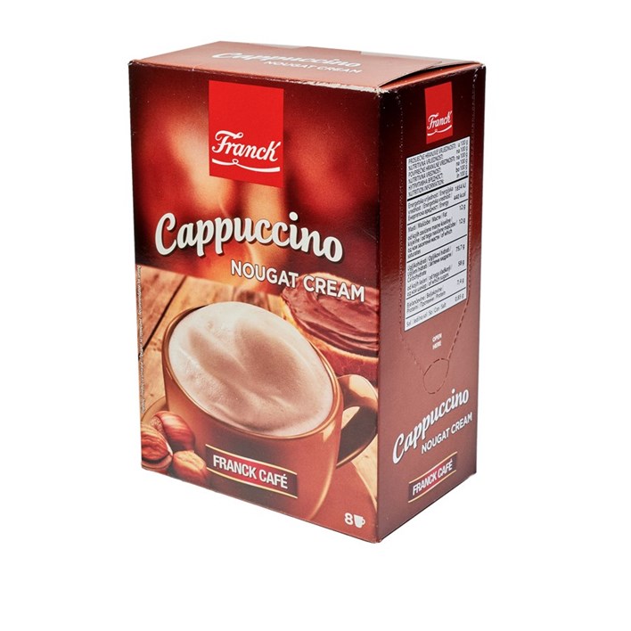 INSTANT CAPPUCCINO NOUGAT CREAM 148g FRANCK