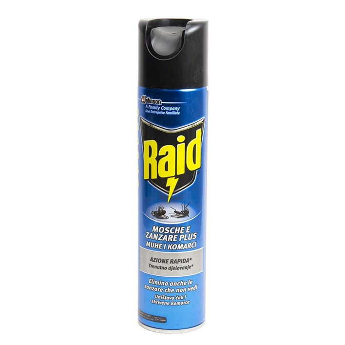 INSEKTICID RAID MUHE/KOMARCI 400ML