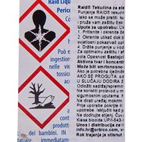 INSEKTICID RAID PUNJENJE ZA ELEKTRIČNI APARAT LIQUID 21ml ORBICO