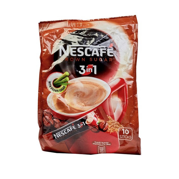 INSTANT KAVA NESCAFE 3U1 BROWN SUGAR 170g ALCA