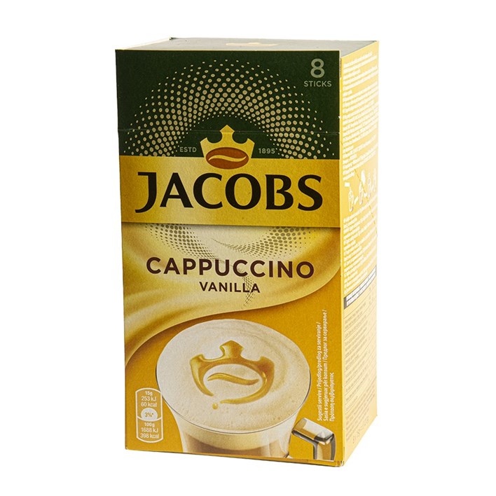 INSTANT CAPPUCINO JACOBS VANILIJA 120g ORBICO